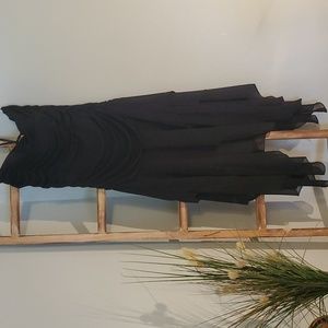 Vintage Jovani New York Women's Black Strapless Dress